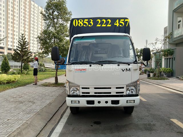 Isuzu VM (1t9) - thùng bạt dài 6m2 2019 ảnh 5